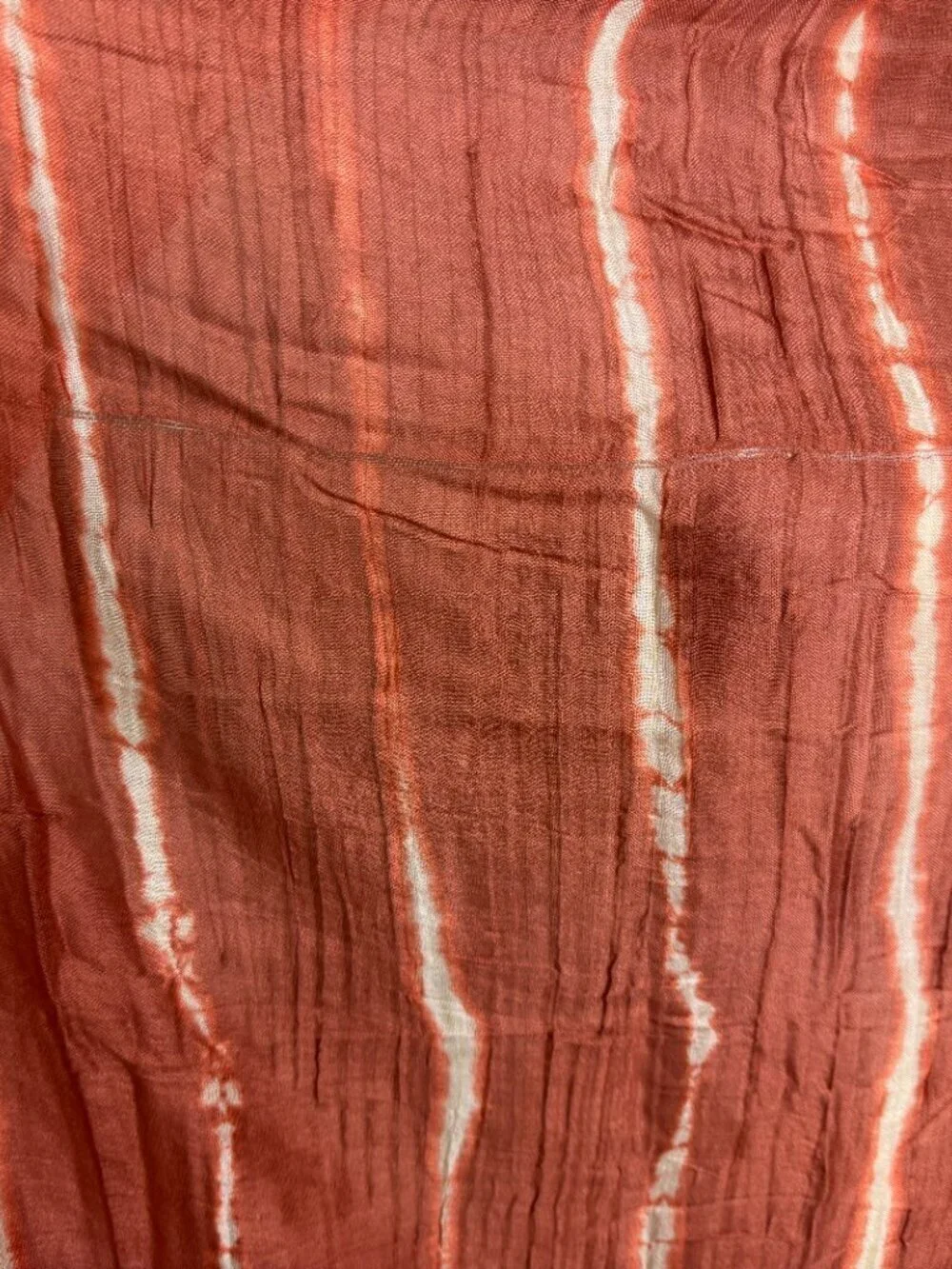 NWT Sarong Orange/ Terracotta Abstract 100% Viscose